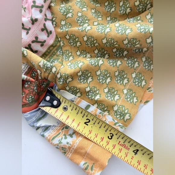 Jen's Pirate Booty Rhiannon Floral Patchwork Shorts S NWOT - Picture 8 of 8